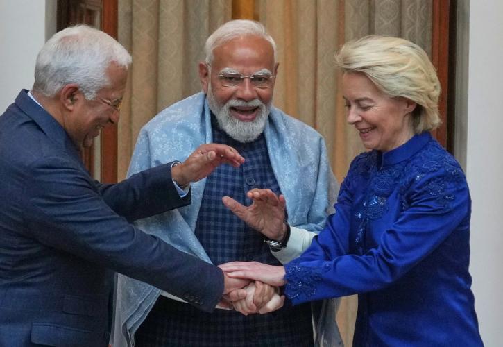 Λάιεν για συμφωνία ΕΕ - Ινδίας: Αυτό το deal είναι μόνο η αρχή