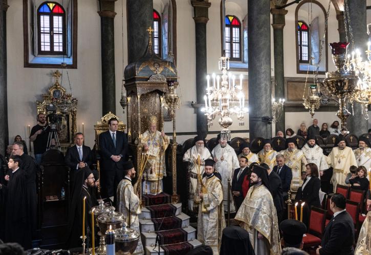 Στο Φανάρι για την εορτή των Θεοφανίων ο Κυριάκος Πιερρακάκης