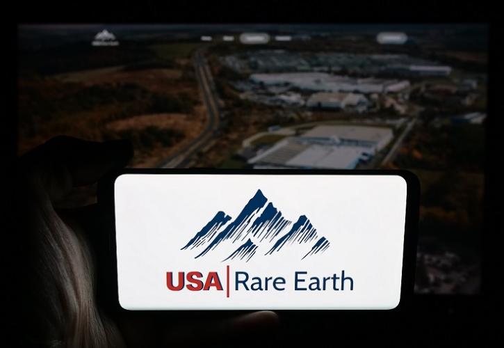 Σπάνιες γαίες: Άλμα 15% της USA Rare Earth στον απόηχο της επένδυσης 1,6 δισ. δολ. της κυβέρνησης Τραμπ