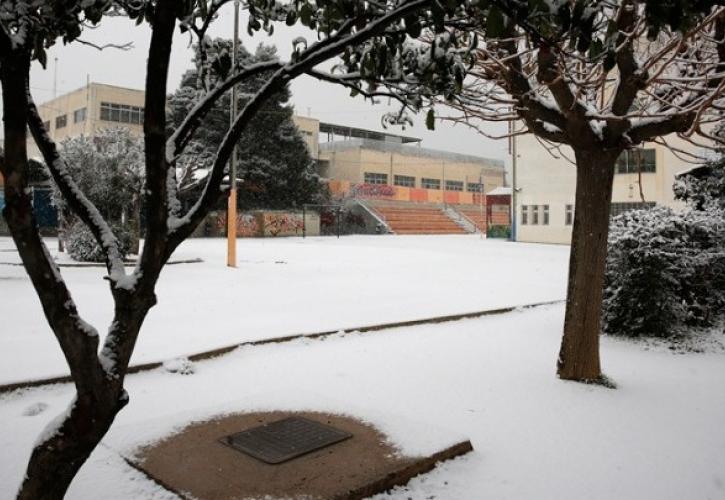 Αλλαγές στη λειτουργία των σχολείων στη Στερεά Ελλάδα λόγω του ψύχους