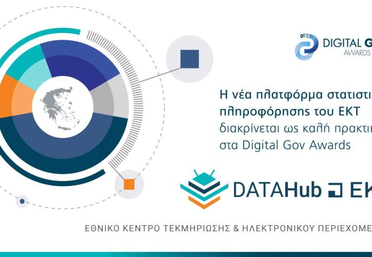 DATAHub@EKT: Νέα ψηφιακή πλατφόρμα στατιστικών δεδομένων από το ΕΚΤ