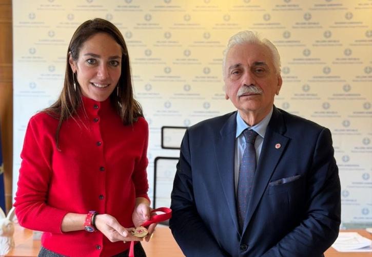 Μιχαηλίδου: Η συνεργασία με τον Ελληνικό Ερυθρό Σταυρό ενισχύει την κοινωνική συνοχή