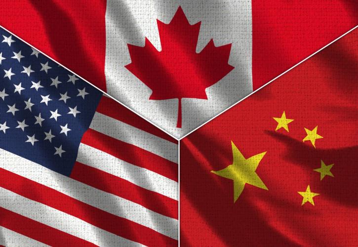 Στο τρίγωνο Καναδά - ΗΠΑ - Κίνας: Φουντώνει το εμπορικό «μπρα ντε φερ»