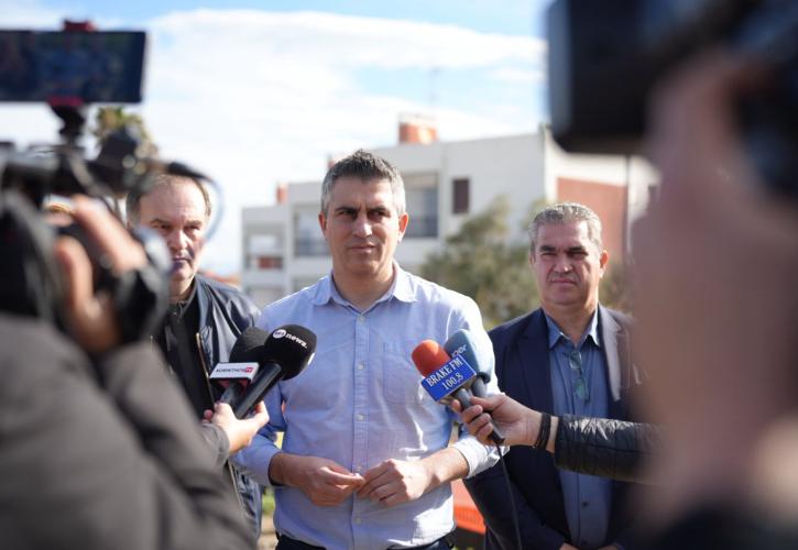 Αυτοψία Δήμα σε αντιπλημμυρικά έργα στον αυτοκινητόδρομο «Κόρινθος - Πάτρα»