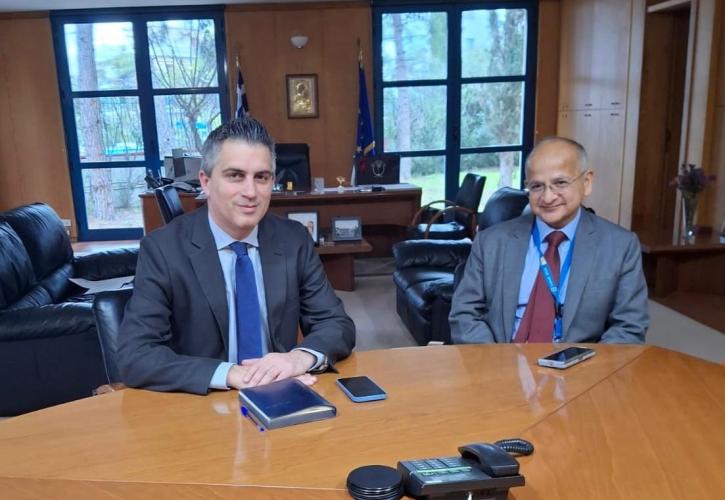 Συνάντηση Χρ. Δήμα με τον Πρέσβη της Ινδίας