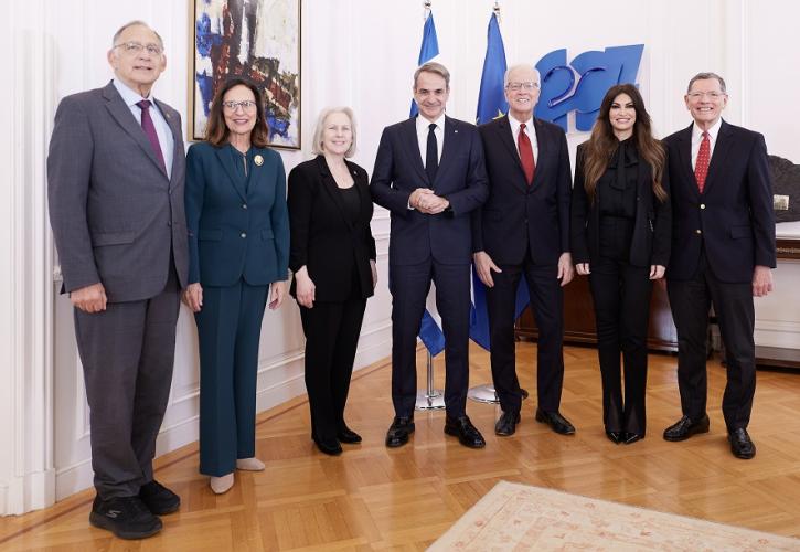 Μητσοτάκης σε αντιπροσωπεία Κογκρέσου: «Στο υψηλότερο επίπεδο οι σχέσεις Ελλάδας - HΠΑ»