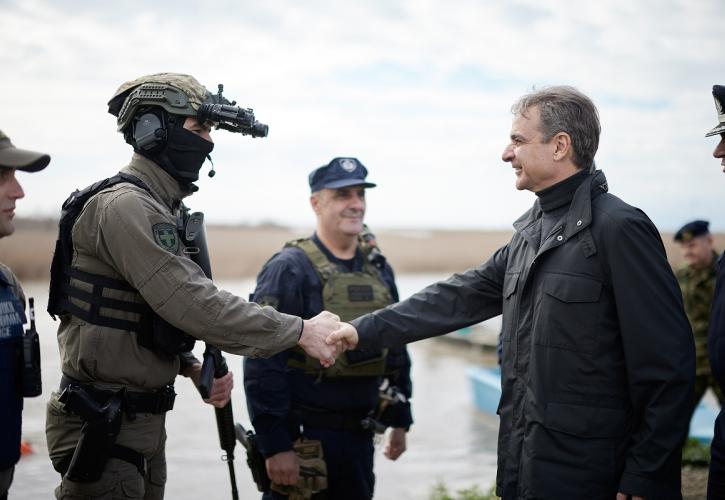 Μητσοτάκης: Έργα υποδομής 30 εκατ. ευρώ στον Έβρο