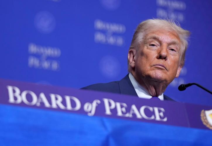 Τραμπ στο Συμβούλιο Ειρήνης: Θα μάθουμε για Ιράν σε 10 ημέρες - Δεσμεύσεις 7 δισ. δολαρίων για Γάζα