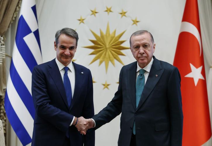 Ερντογάν: Με τον Κυριάκο Μητσοτάκη συζητήσαμε για Αιγαίο και Μεσόγειο