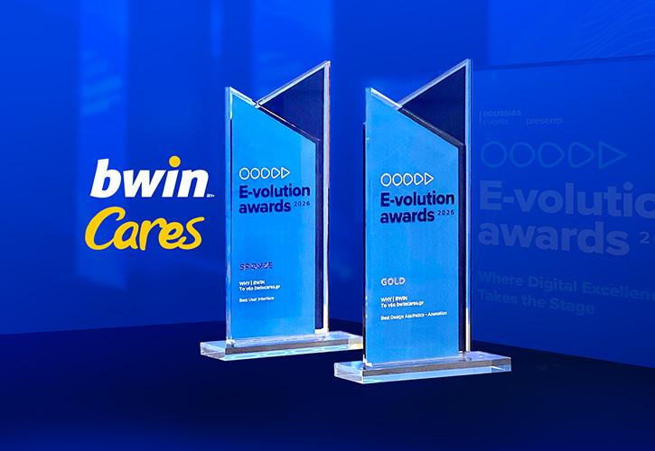 Bwin - Περήφανοι για την διπλή διάκριση του bwincares.gr στα E-volution Awards!