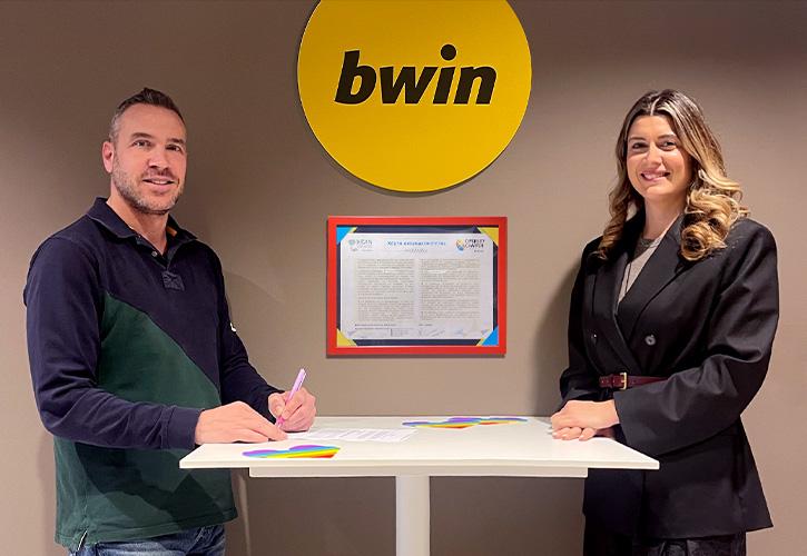 Η bwin Greece ανανέωσε τη δέσμευσή της στη Χάρτα Διαφορετικότητας