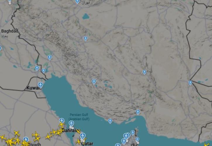 Blackout στις αερομεταφορές στη Μέση Ανατολή