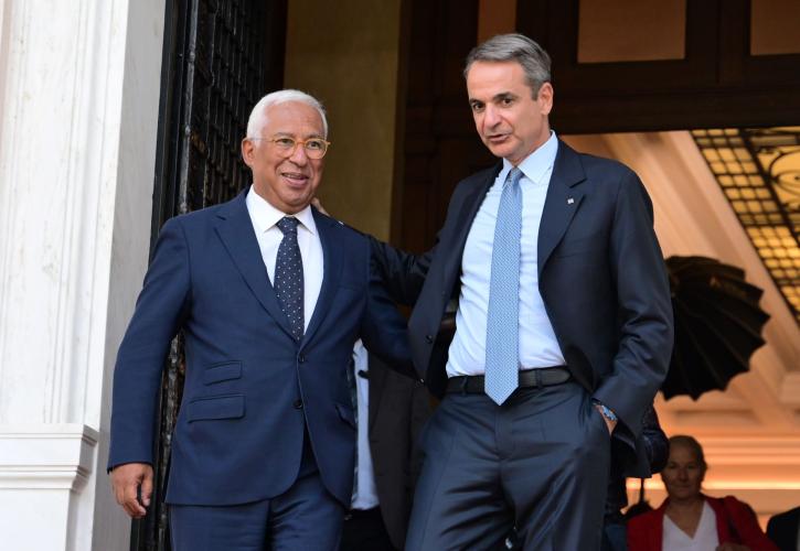 Επικοινωνία Μητσοτάκη - Κόστα με έμφαση στην Κύπρο