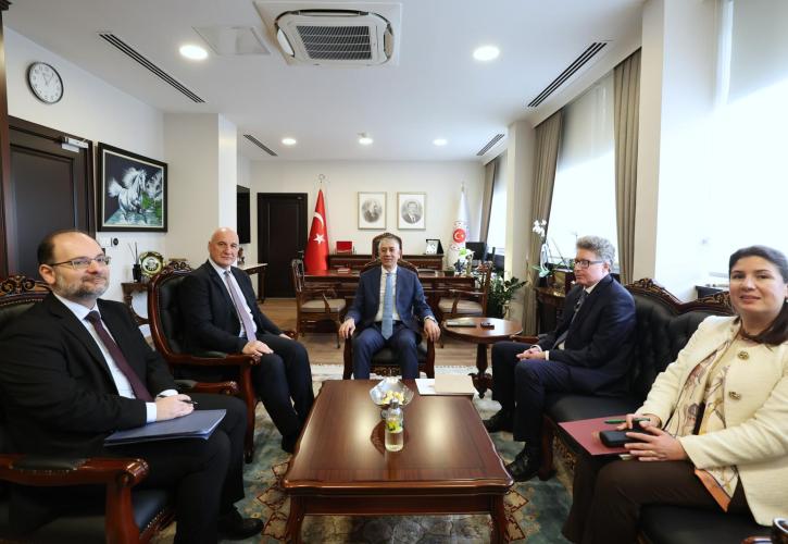 Τουρκία: Συνάντηση Έλληνα πρέσβη στην Άγκυρα με τον Τούρκο υφυπουργό Εξωτερικών