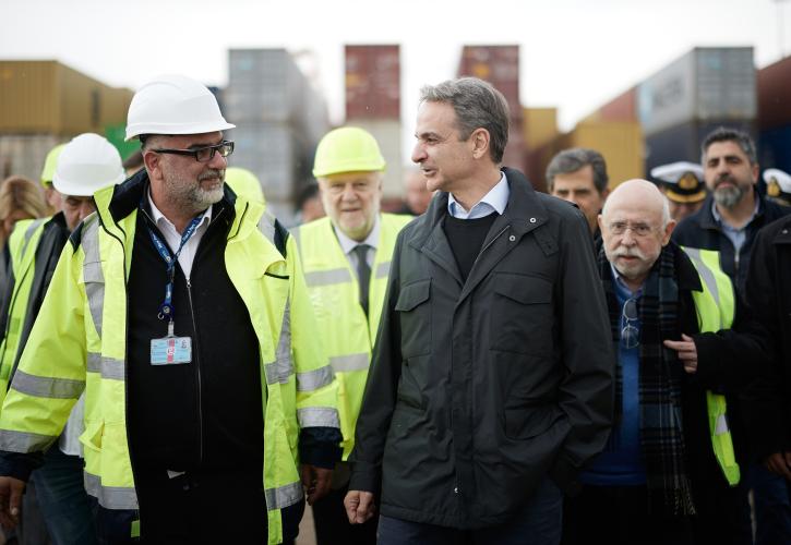 Μητσοτάκης: «Η κατασκευή του 6ου προβλήτα θα αναβαθμίσει το λιμάνι της Θεσσαλονίκης»