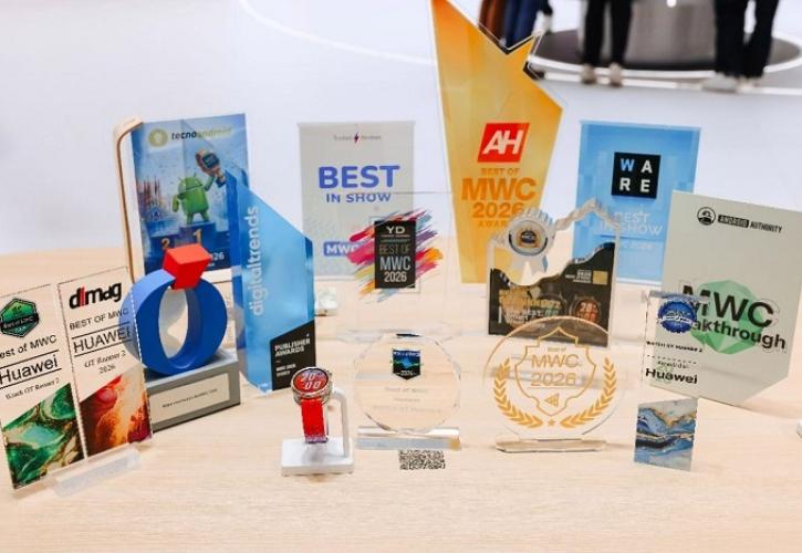 Τα νέα wearables της Huawei κέρδισαν τις εντυπώσεις στην MWC 2026