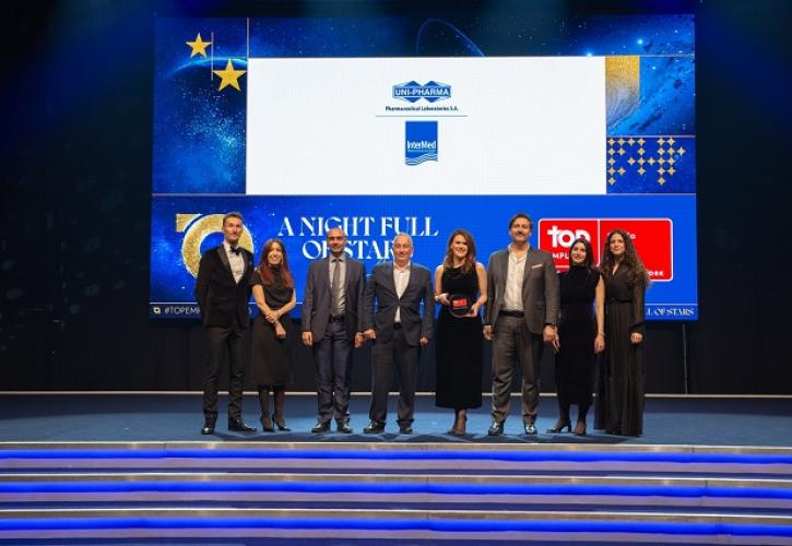 UNI-PHARMA και InterMed πιστοποιήθηκαν ως Top Employers 2026 για τέταρτη συνεχή χρονιά