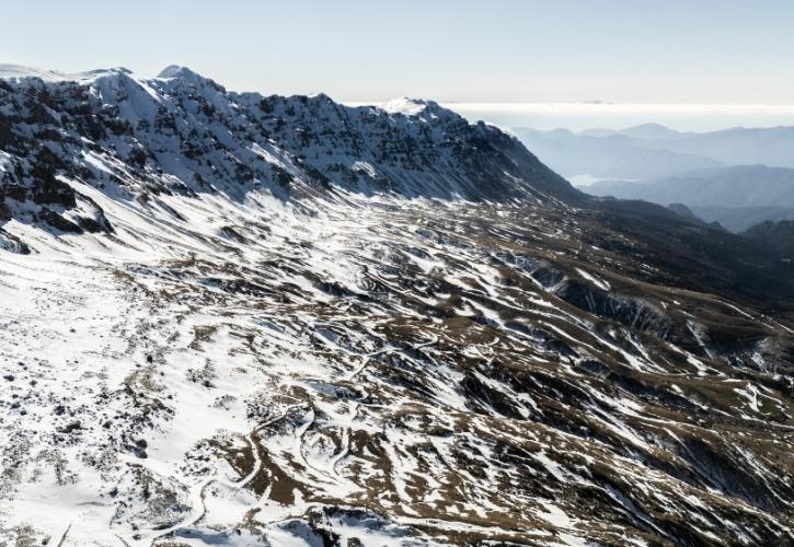 Μειώθηκε άνω του 50% η χιονοκάλυψη σε ελληνικά βουνά τα τελευταία 40 χρόνια