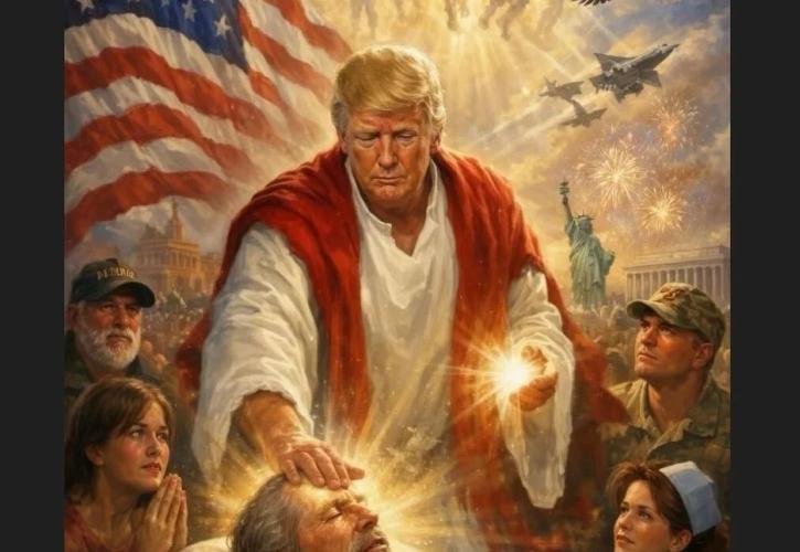 Τραμπ: «Δεν θα ζητήσω συγγνώμη από τον Πάπα» - Διέγραψε την ανάρτηση που εμφανίζεται ως «Ιησούς»