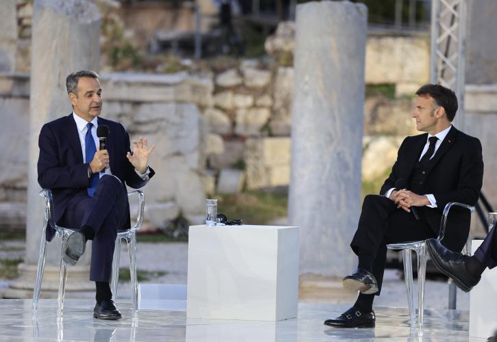 Μακρόν: Αν η Τουρκία απειλήσει την Ελλάδα, θα είμαστε εδώ - Μητσοτάκης: Είναι η ώρα της Ευρώπης