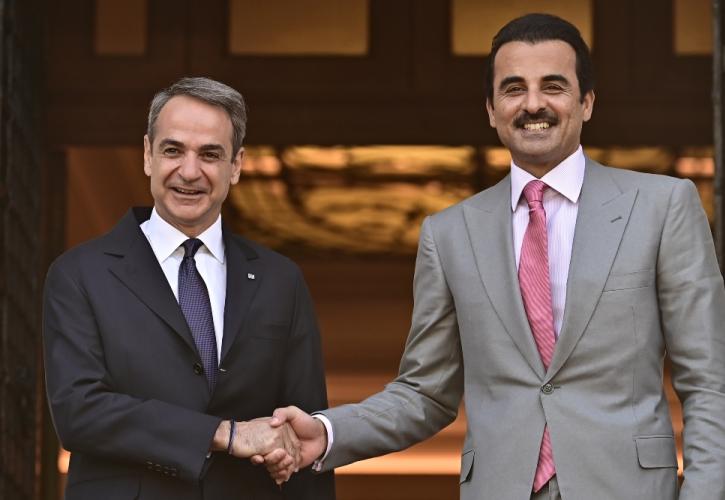 Μητσοτάκης σε Αλ-Θάνι: «Η Ελλάδα στάθηκε στο πλευρό όλων των χωρών του Κόλπου»