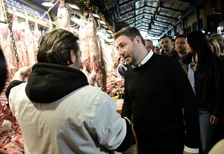 Ανδρουλάκης στη Βαρβάκειο: Η κυβέρνηση δεν δίνει λύσεις στα προβλήματα του ελληνικού λαού