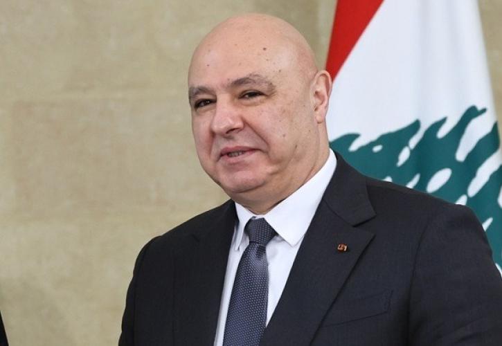 Λίβανος: Έκκληση Αούν για άμεσες διαπραγματεύσεις με το Ισραήλ