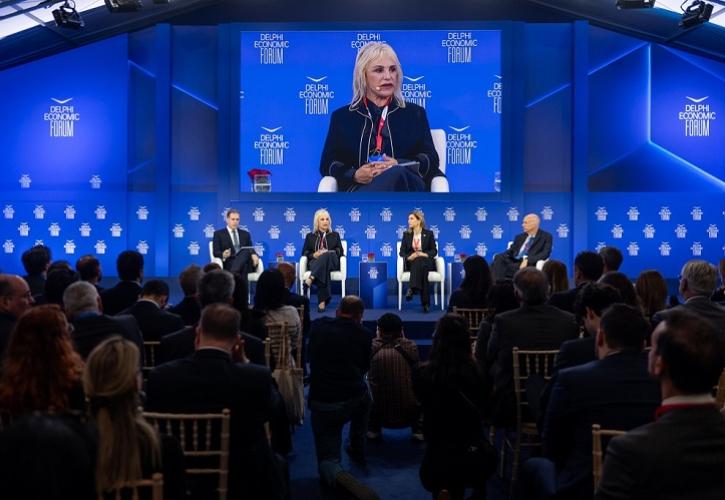 Η Ιουλία Τσέτη στο Delphi Forum XI: «Η βιωσιμότητα είναι συνέχεια και συνέπεια - Οι εργαζόμενοι σύμμαχοί μας»