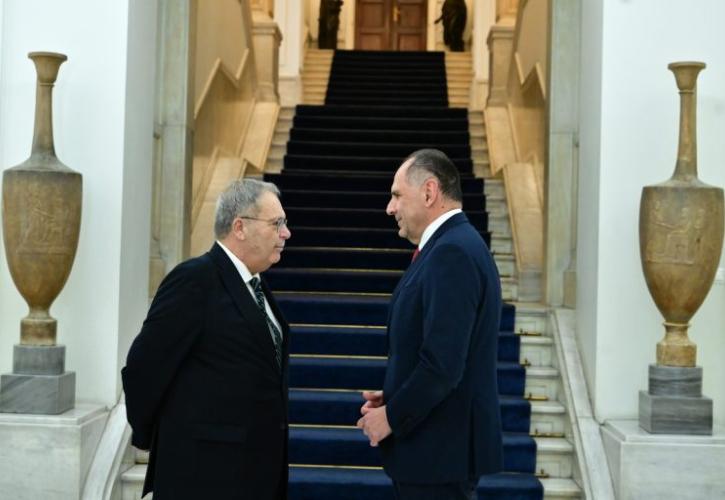 Συνάντηση Γεραπετρίτη με τον αναπληρωτή πρωθυπουργό του Λιβάνου