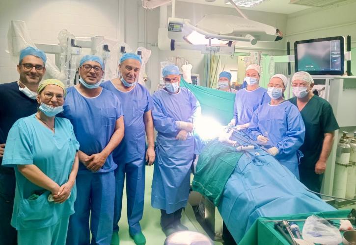 Νοσοκομείο Μεταξά: Πραγματοποιήθηκε η πρώτη ρομποτική επέμβαση θωρακοχειρουργικής στο ΕΣΥ