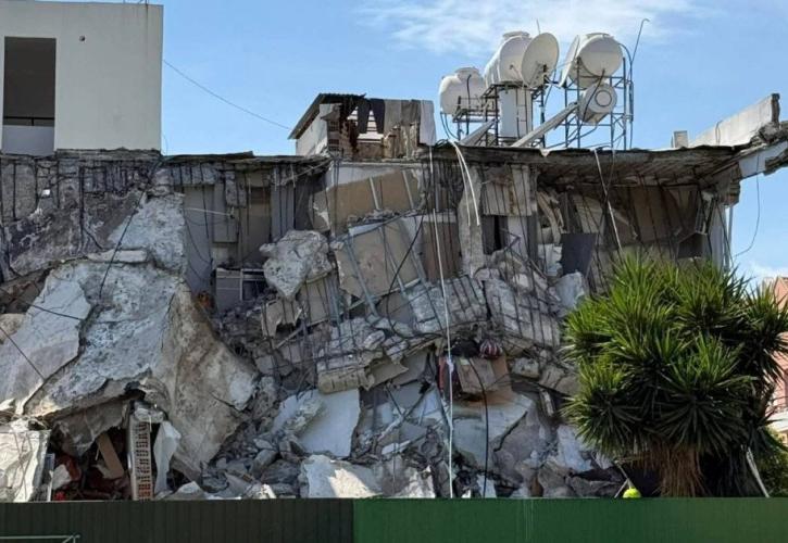 Κύπρος: Κατέρρευσε πολυκατοικία στα Γερμασόγεια - Τρεις τραυματίες