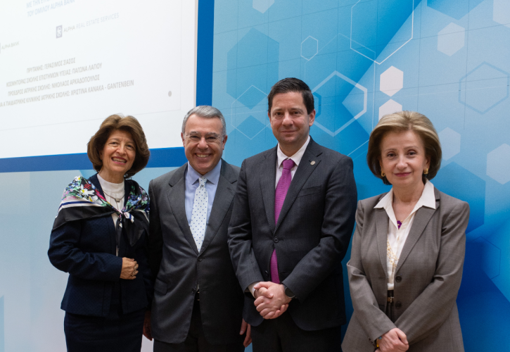 Η Alpha Bank παραδίδει ανακαινισμένο το αμφιθέατρο του Χωρέμειου Ερευνητικού Εργαστηρίου του ΕΚΠΑ