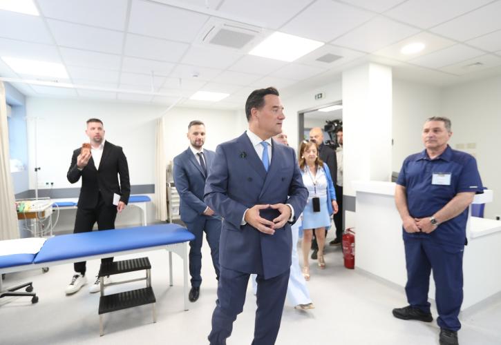 Σε Ημαθία και Πέλλα ο Γεωργιάδης: Εγκαίνια και έργα αναβάθμισης σε νοσοκομεία και Κέντρα Υγείας