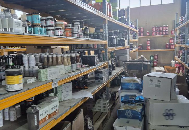 ΑΑΔΕ-ΔΕΟΣ: Εντόπισε δίκτυο με 34.000 μη εγκεκριμένα συμπληρώματα διατροφής και φοροδιαφυγή