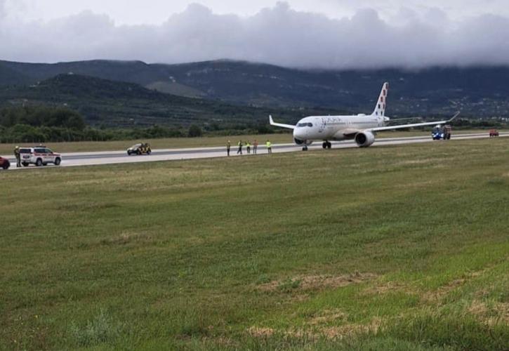 Κροατία: Airbus με 130 επιβάτες γλίστρησε στον διάδρομο του αεροδρομίου του Σπλιτ κατά τη διαδικασία απογείωσης