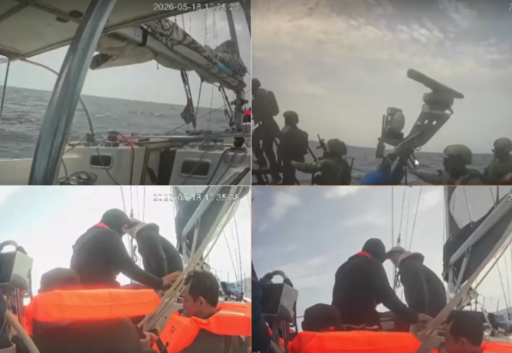 Το ισραηλινό ναυτικό αναχαιτίζει τον στολίσκο Global Sumud για τη Γάζα