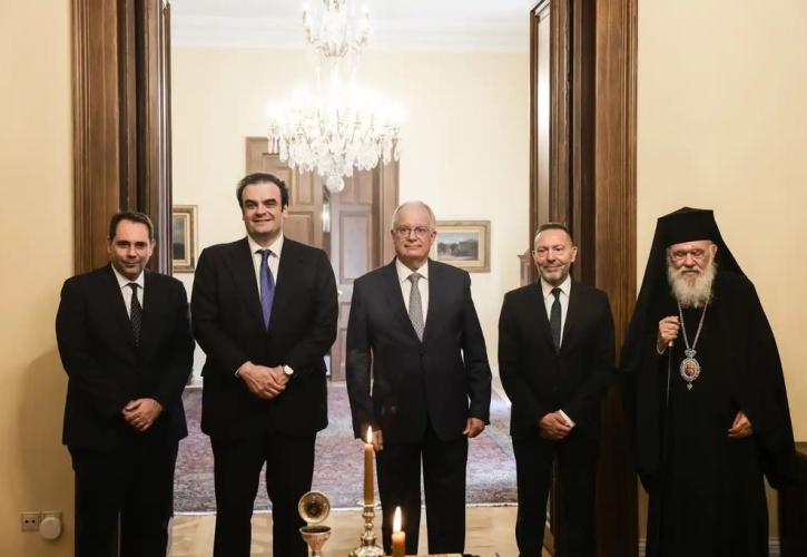 Ορκίστηκε για τη νέα θητεία στην Τράπεζα της Ελλάδος ο Γιάννης Στουρνάρας