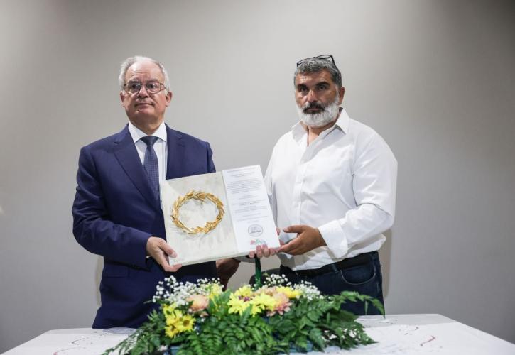 Τασούλας: Aνακηρύχθηκε επίτιμος δημότης Διστόμου - «Δικαίωση είναι να νοιαζόμαστε για τον τόπο μας»