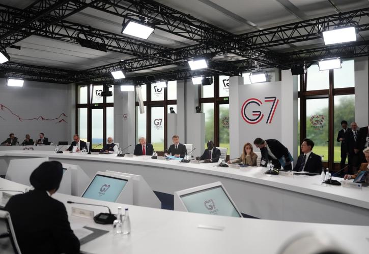 G7: Κοινή γραμμή για στήριξη Ουκρανίας και κατάπαυση πυρός στον Λίβανο