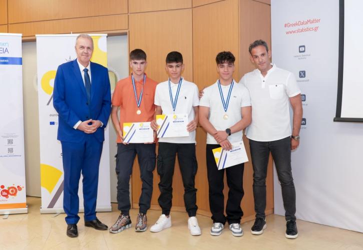 Η Ελλάδα και πάλι πρώτη στον Ευρωπαϊκό Διαγωνισμό στη Στατιστική