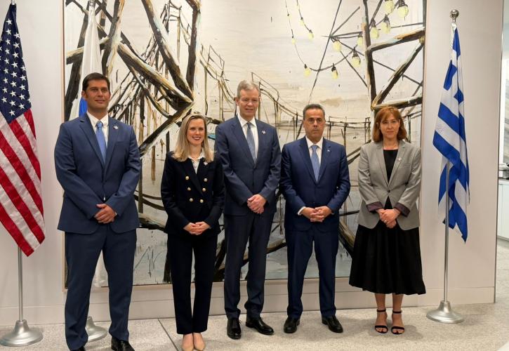 Συναντήσεις Παπασταύρου με Chevron και ExxonMobil στο Χιούστον - Τι συζητήθηκε