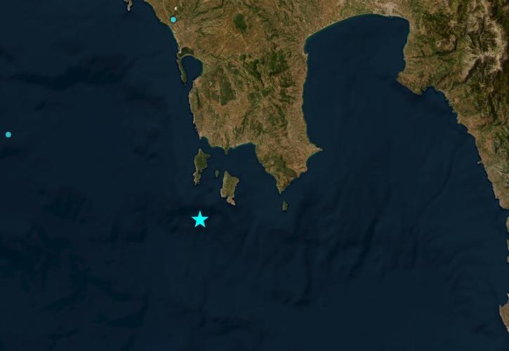 Σεισμός 5,3 βαθμών νοτιοδυτικά της Μεθώνης