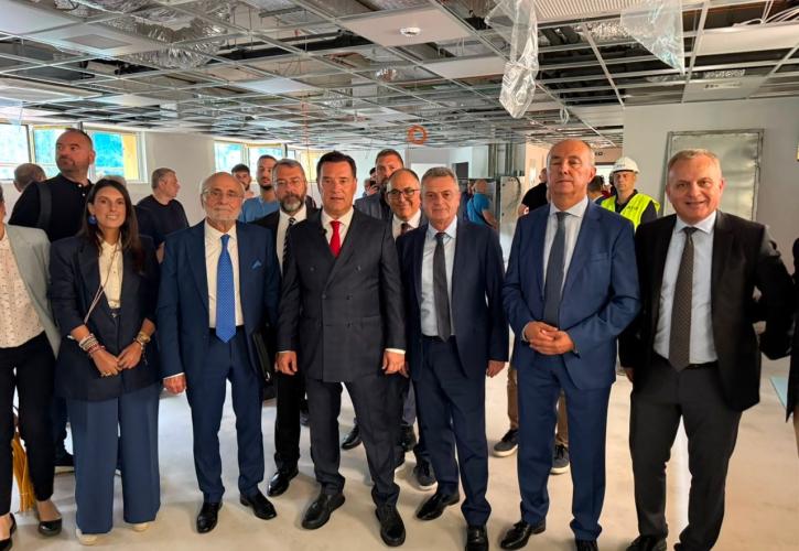 Επίσκεψη Γεωργιάδη στα «ΑΧΕΠΑ», «Ιπποκράτειο» και Γ.Ν. Καβάλας