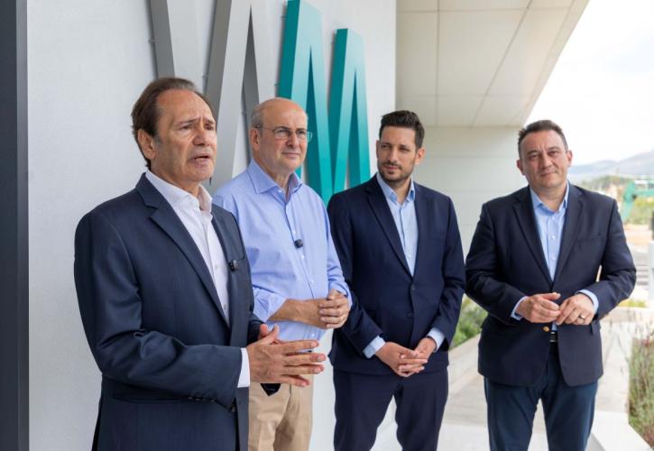 Επίσκεψη Χατζηδάκη και Κυρανάκη στις εγκαταστάσεις DEMO, Win Medica και FARAN στην Τρίπολη