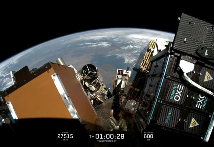 Η Open Cosmos εκτόξευσε τον πρώτο της ελληνικό μικροδορυφόρο Hyperion GR-1