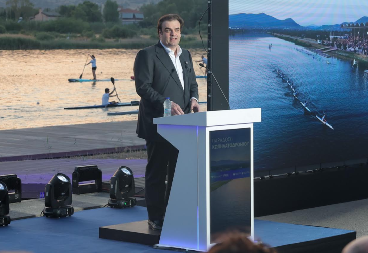 Πιερρακάκης: Νέα εποχή για το Ολυμπιακό Κωπηλατοδρόμιο