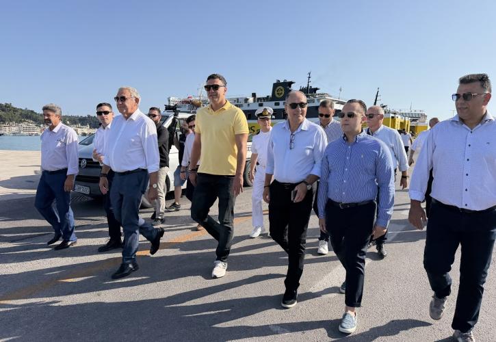 Κικίλιας από Ζάκυνθο: «Υλοποιούνται λιμενικά έργα στο νησί για πρώτη φορά μετά το 1999»