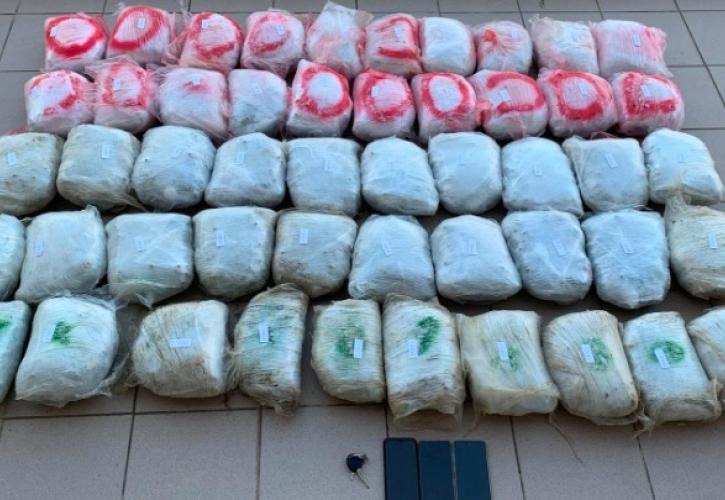 Συνελήφθη 68χρονος με πάνω από 55 κιλά κάνναβης σε ΙΧ αυτοκίνητο στη Φλώρινα