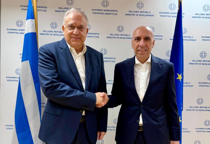 Συνάντηση Θεοδωρικάκου - Μπρατάκου: Στο επίκεντρο η ενίσχυση των ΜμΕ και της μεσαίας τάξης ενόψει ΔΕΘ