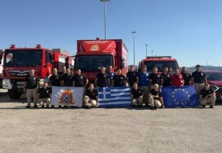 Αντιπυρική περίοδος: 245 Ευρωπαίοι Πυροσβέστες φέτος στην Ελλάδα
